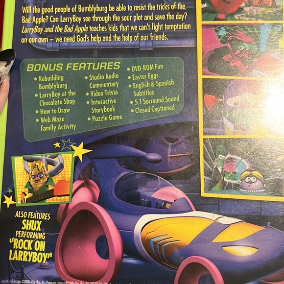 Veggie Tales DVD Lot (bundle of 6) Movie Shows - Picture 15 of 16